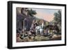 Preparing for Market, 1856-Currier & Ives-Framed Giclee Print