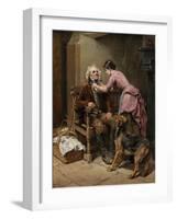 Preparing for Market, 1888-Ralph Hedley-Framed Giclee Print