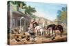 Preparing for Market (C&I)-Currier & Ives-Stretched Canvas