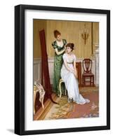 Preparing for the Ball, 1896-Charles Haigh-Wood-Framed Giclee Print