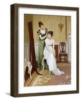 Preparing for the Ball, 1896-Charles Haigh-Wood-Framed Giclee Print