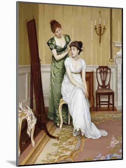 Preparing for the Ball, 1896-Charles Haigh-Wood-Mounted Giclee Print