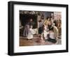 Preparing for the Baptism-Egisto Lancerotto-Framed Giclee Print