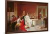 Preparing for the Festival, 1867-Pierre Oliver Joseph Coomans-Framed Giclee Print