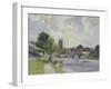 Preparing for the Henley Regatta, 1994-Trevor Chamberlain-Framed Giclee Print