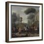 Preparing for the Hunt, C.1740-50-John Wootton-Framed Giclee Print