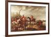 Preparing for the Hunt-John Ferneley-Framed Giclee Print