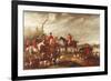 Preparing for the Hunt-John Ferneley-Framed Giclee Print