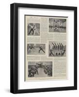 Preparing for the Military Tournament at the Army Gymnastic School, Aldershot-null-Framed Giclee Print