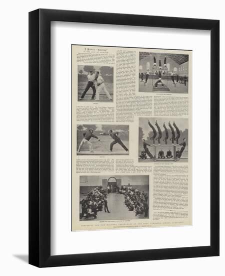 Preparing for the Military Tournament at the Army Gymnastic School, Aldershot-null-Framed Giclee Print