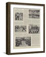 Preparing for the Military Tournament at the Army Gymnastic School, Aldershot-null-Framed Giclee Print