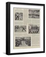 Preparing for the Military Tournament at the Army Gymnastic School, Aldershot-null-Framed Giclee Print