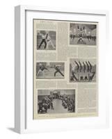 Preparing for the Military Tournament at the Army Gymnastic School, Aldershot-null-Framed Giclee Print