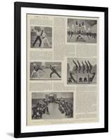 Preparing for the Military Tournament at the Army Gymnastic School, Aldershot-null-Framed Giclee Print