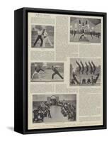 Preparing for the Military Tournament at the Army Gymnastic School, Aldershot-null-Framed Stretched Canvas