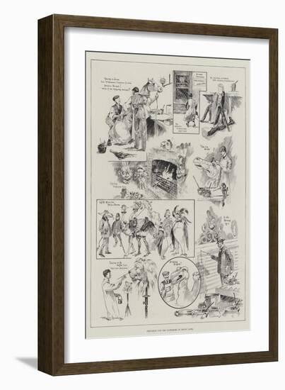 Preparing for the Pantomime at Drury Lane-Ralph Cleaver-Framed Giclee Print