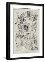 Preparing for the Pantomime at Drury Lane-Ralph Cleaver-Framed Giclee Print