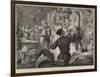 Preparing for the Pantomimes-David Henry Friston-Framed Giclee Print