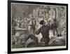 Preparing for the Pantomimes-David Henry Friston-Framed Giclee Print