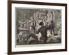 Preparing for the Pantomimes-David Henry Friston-Framed Giclee Print