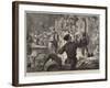 Preparing for the Pantomimes-David Henry Friston-Framed Giclee Print