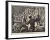 Preparing for the Pantomimes-David Henry Friston-Framed Giclee Print