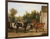 Preparing for the Ride, 1837-Franz Zeller Von Zellenberg-Framed Premium Giclee Print