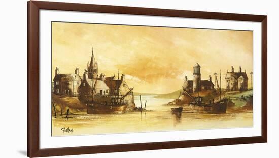 Preparing for Tide-Ron Folland-Framed Premium Giclee Print