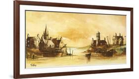 Preparing for Tide-Ron Folland-Framed Premium Giclee Print