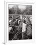 Preparing Irrigation Channels at a Sugar Plantation, Java, Dutch East Indies, 1927-null-Framed Photographic Print