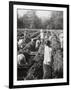 Preparing Irrigation Channels at a Sugar Plantation, Java, Dutch East Indies, 1927-null-Framed Photographic Print