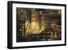 Preparing Scenery in a Theatre-null-Framed Giclee Print