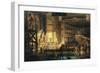 Preparing Scenery in a Theatre-null-Framed Giclee Print