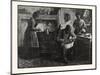 Preparing Thanksgiving Dinner.-Drawn S. G. Mccutcheon , USA, America, United States, American, 1880-null-Mounted Premium Giclee Print