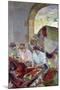 Preparing the Dry Grapes, 1890-Joaquín Sorolla y Bastida-Mounted Giclee Print