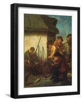 Preparing the Guns-Pietro Longhi-Framed Giclee Print