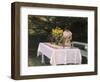 Preparing the Table-Michael Peter Ancher-Framed Giclee Print