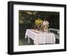 Preparing the Table-Michael Peter Ancher-Framed Giclee Print