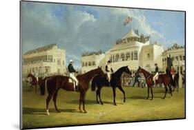 Preparing to Start for the Emperor of Russia's Cup at Ascot, 1845-John Frederick Herring I-Mounted Giclee Print