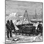 Preparing to Start on a Sledge Trip in the Arctic, 1875-W Palmer-Mounted Giclee Print