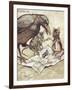 Preposterous!" Cried Solomon in a Rage"-Arthur Rackham-Framed Giclee Print