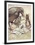 Preposterous!" Cried Solomon in a Rage"-Arthur Rackham-Framed Giclee Print