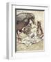 Preposterous!" Cried Solomon in a Rage"-Arthur Rackham-Framed Giclee Print