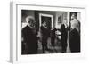 Pres. Clinton and Middle East Leaders before Signing to Extend Palestinian Rule on the West Bank-null-Framed Premium Photographic Print