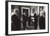 Pres. Clinton and Middle East Leaders before Signing to Extend Palestinian Rule on the West Bank-null-Framed Photo