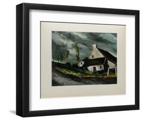 Pres de Beaumont Sur Sarthe, 1954-Maurice De Vlaminck-Framed Collectable Print