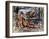 Près des eaux-Gustave Moreau-Framed Giclee Print