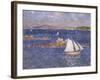 Pres des Rocs de Per-Kiridec, 1889-Theo van Rysselberghe-Framed Giclee Print