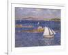 Pres des Rocs de Per-Kiridec, 1889-Theo van Rysselberghe-Framed Giclee Print