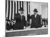 Pres. Dwight D. Eisenhower and Vice Pres. Richard M. Nixon on Inauguration Day-Ed Clark-Mounted Photographic Print